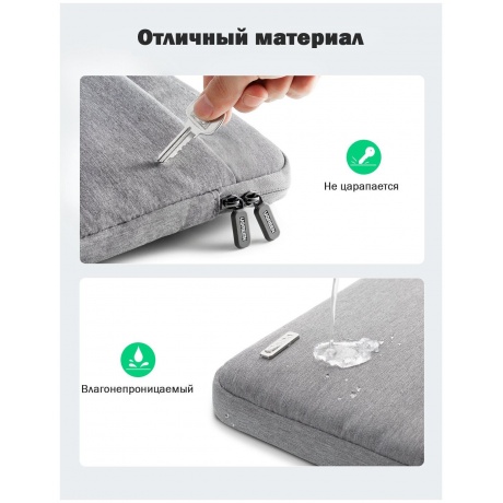 Сумка для ноутбука UGREEN LP437-50337 Gray (50337) - фото 5