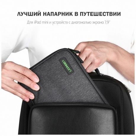 Сумка-органайзер UGREEN LP139-50147 Gray (50147) - фото 12