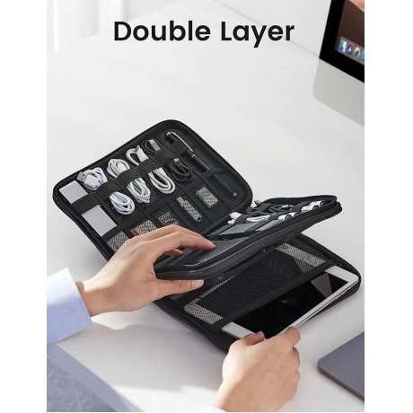 Сумка-органайзер UGREEN LP139-50147 Gray (50147) - фото 6