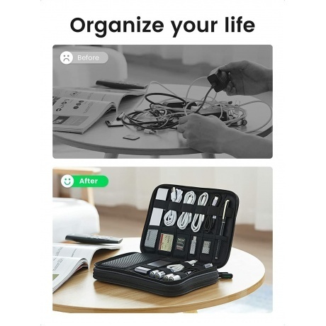 Сумка-органайзер UGREEN LP139-50147 Gray (50147) - фото 7