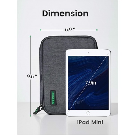 Сумка-органайзер UGREEN LP139-50147 Gray (50147) - фото 8