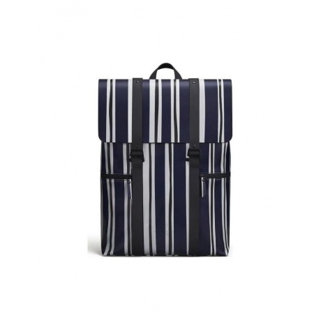 Рюкзак Gaston Luga GL201 Backpack Spl?sh 16''. Цвет: тесно-синий с бежевыми полосками GL X Studio Oyama - фото 1