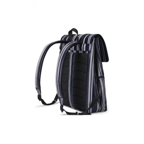 Рюкзак Gaston Luga GL201 Backpack Spl?sh 16''. Цвет: тесно-синий с бежевыми полосками GL X Studio Oyama - фото 3