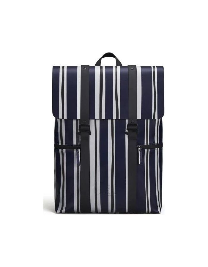 Рюкзак Gaston Luga GL201 Backpack Splash 16''. Цвет: тесно-синий с бежевыми полосками GL X Studio Oyama