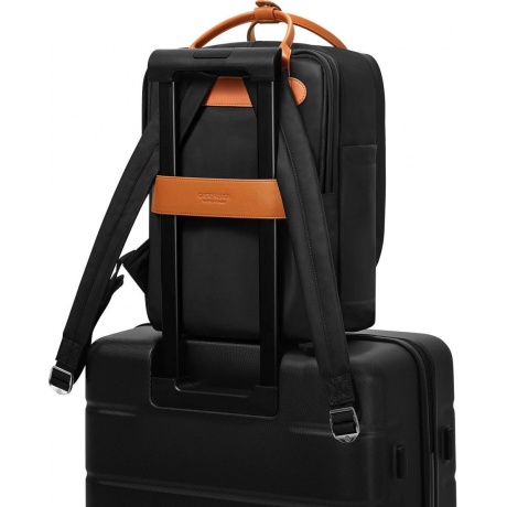 Рюкзак Gaston Luga GL8502 Backpack Lillen 11'' - 13''. Цвет: черно-коричневый - фото 3