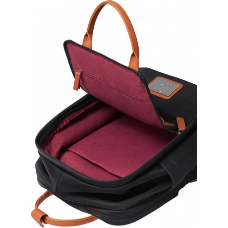 Рюкзак Gaston Luga GL8502 Backpack Lillen 11'' - 13''. Цвет: черно-коричневый - фото 4