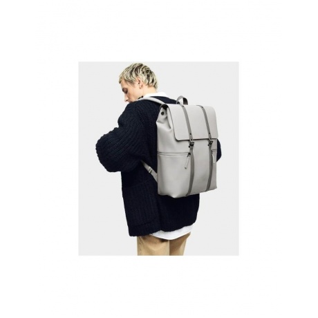 Рюкзак Gaston Luga RE1604 Backpack Spl?sh 2.0 - 16&quot;. Цвет: бежевый - фото 4