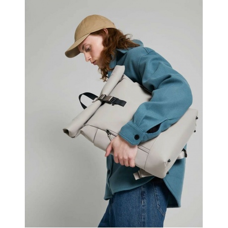 Рюкзак Gaston Luga RE902 Backpack Rullen для ноутбука размером до 13&quot;. Цвет: бежевый - фото 2
