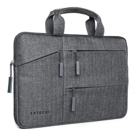 Сумка Satechi Water-Resistant Laptop Carrying Case до 13&quot;&amp;14''  дюймов серый. - фото 1