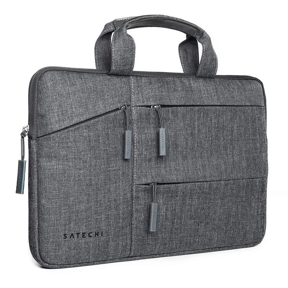 цена Сумка Satechi Water-Resistant Laptop Carrying Case до 13&14'' дюймов серый.