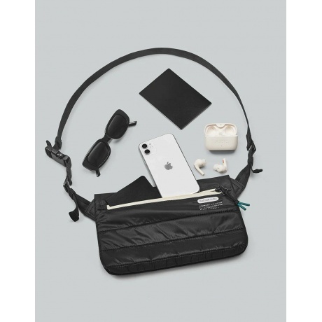 Сумка на пояс и через плечо Gaston Luga LW202 Lightweight Bumbag лазурно-синий - фото 7