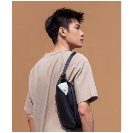 Рюкзак Xiaomi MI Chest Bag Dark Grey - фото 14