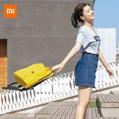 Рюкзак Xiaomi Mi Colorful Backpack 10L Yellow - фото 11