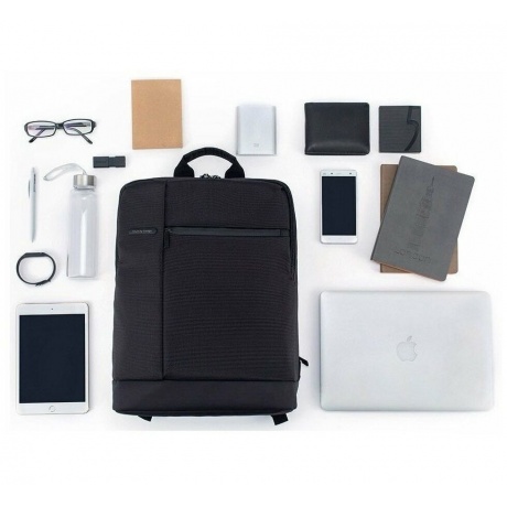 Рюкзак Xiaomi 90 Points Classic Business Backpack Dark Grey - фото 11