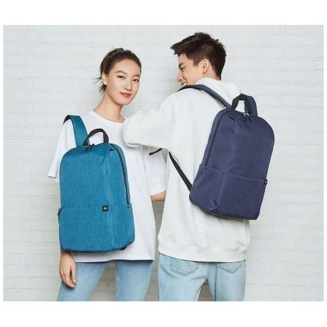 Рюкзак Xiaomi Mi Small Backpack 20L Dark Blue - фото 13