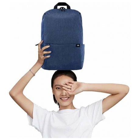 Рюкзак Xiaomi Mi Small Backpack 20L Dark Blue - фото 10