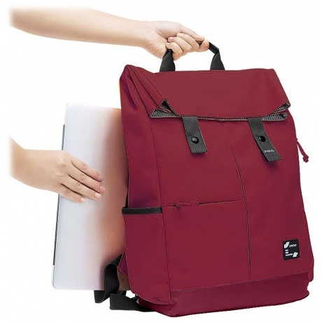 Рюкзак Xiaomi 90 Points Vibrant College Casual Backpack Red - фото 2