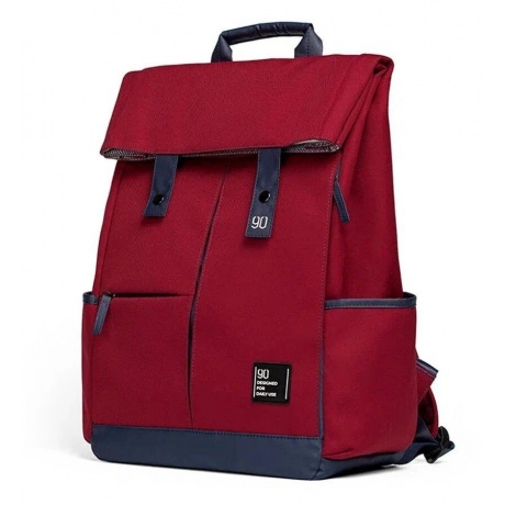 Рюкзак Xiaomi 90 Points Vibrant College Casual Backpack Red - фото 3