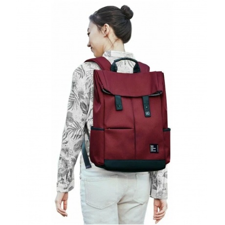 Рюкзак Xiaomi 90 Points Vibrant College Casual Backpack Red - фото 5