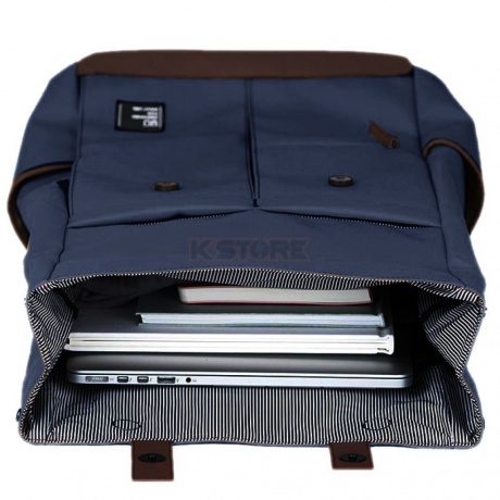 Рюкзак Xiaomi 90 Points Vibrant College Casual Backpack Blue - фото 8