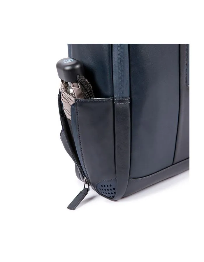 Рюкзак мужской Piquadro Urban, синий натур.кожа CA4818UB00/BLU - фото 2