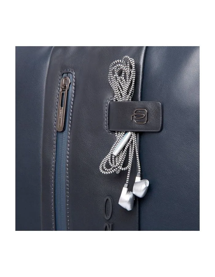 Рюкзак мужской Piquadro Urban, синий натур.кожа CA4818UB00/BLU - фото 4