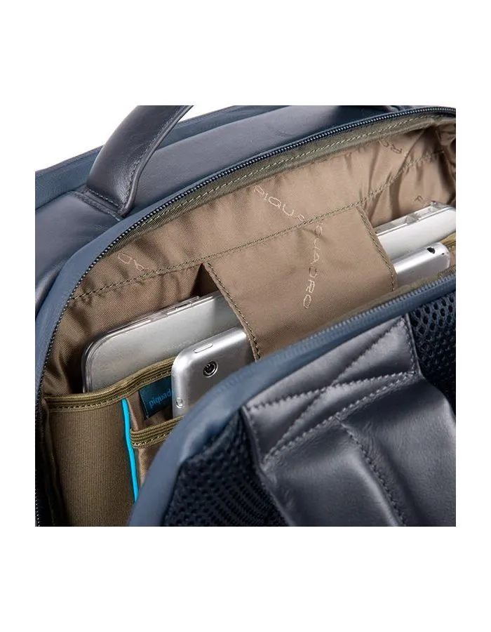 Рюкзак мужской Piquadro Urban, синий натур.кожа CA4818UB00/BLU - фото 6