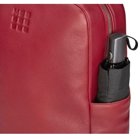Рюкзак Moleskine Classic Leather натур. кожа, красный, 42x32x11 см ET23UBKF34 - фото 5
