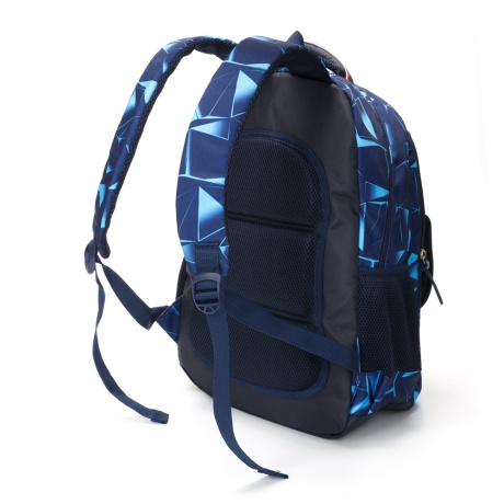 Рюкзак Torber Class X, темно-синий с орнаментом, 45 x 30 x 18 см T2743-NAV-BLU-P - фото 3