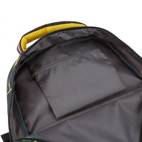 Рюкзак Torber Class X, черно-желтый с орнаментом, 45 x 30 x 18 см T2743-YEL-P - фото 8
