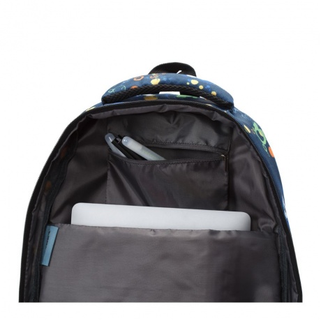 Рюкзак Torber Class X, черно-синий с рисунком, 45 x 32 x 16 см T5220-BLK-BLU-P - фото 6