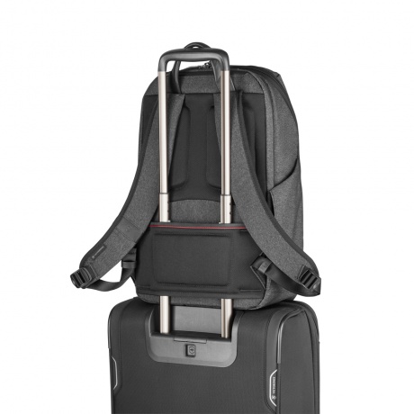 Рюкзак Victorinox Architecture Urban 2 Deluxe Backpack 15”, серый, 31x23x46 см, 23 л 611954 - фото 6