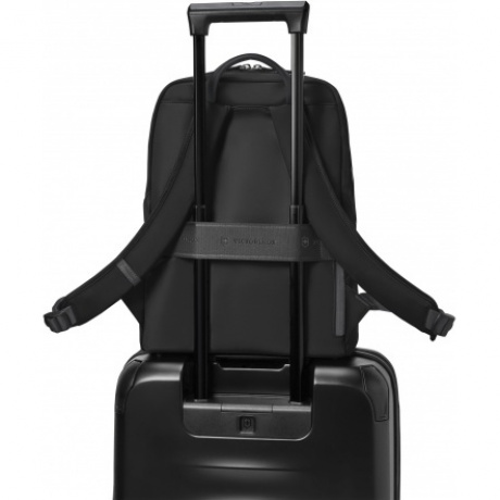 Рюкзак Victorinox Victoria Signature Compact Backpack, черный, 30x16x38 см, 16 л 612203 - фото 5