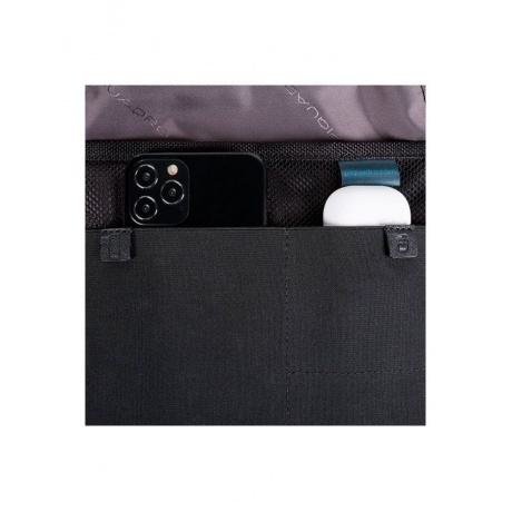 Рюкзак слинг Piquadro Brief2, черный нейлон CA4536BR2/N - фото 3