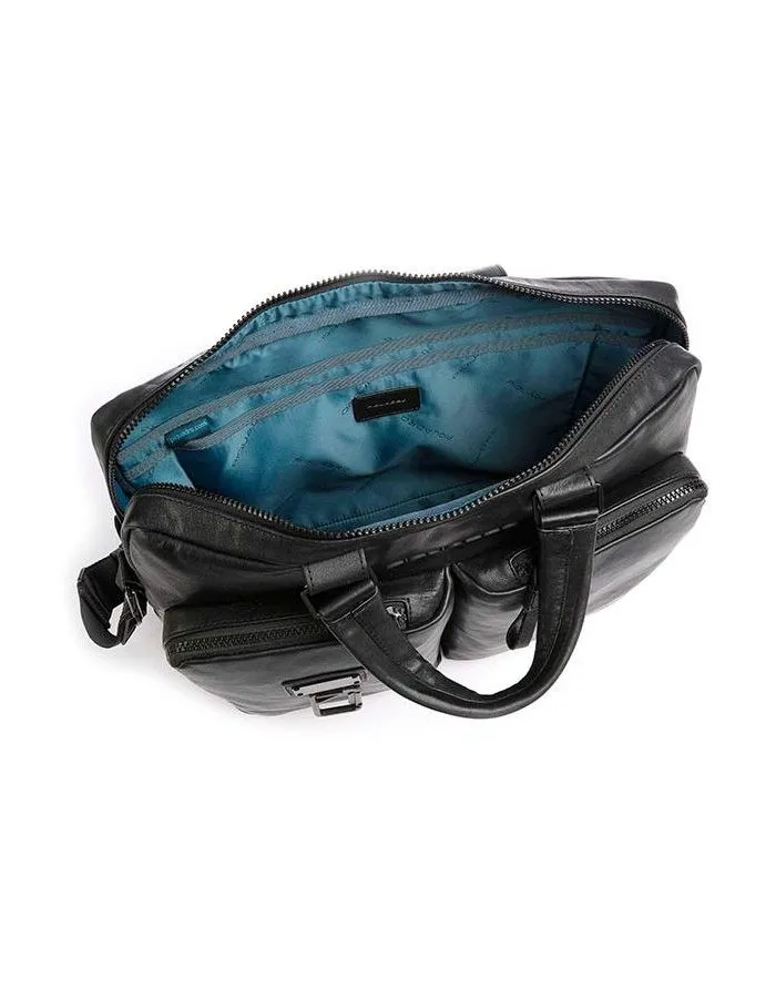 Сумка Piquadro Harper, черный натур.кожа CA4027AP/N - фото 4