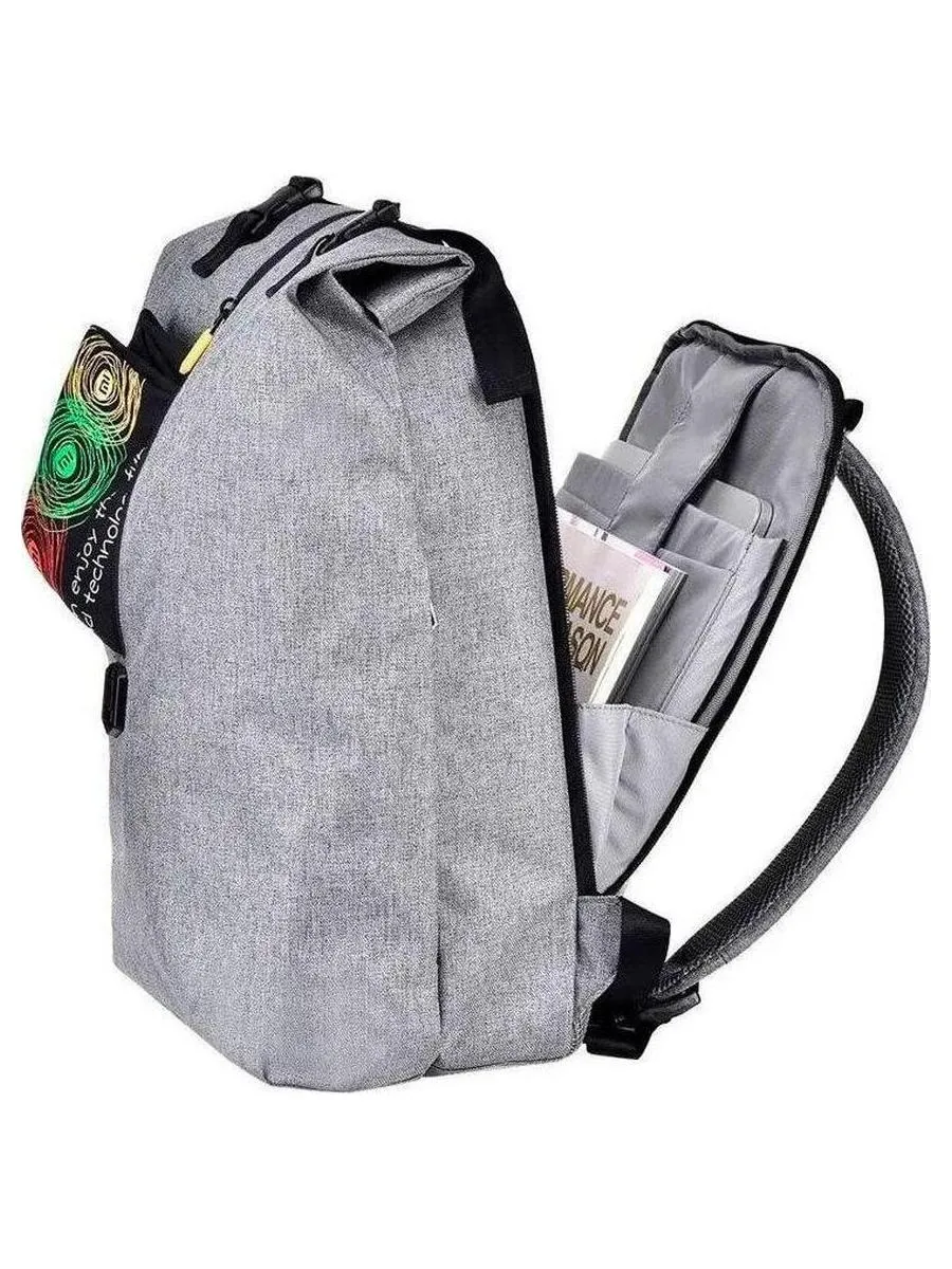 Рюкзак Xiaomi Mi Casual Backpack Silver ZJB4155TW - фото 2