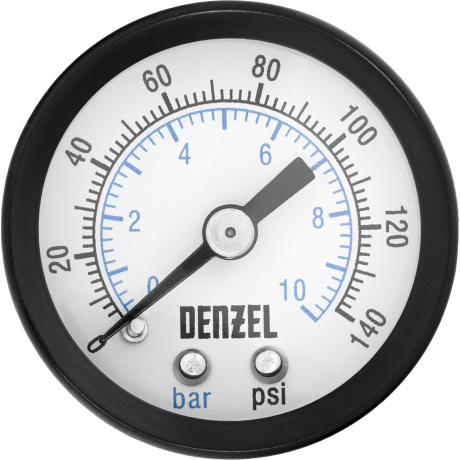 Воздушный манометр DENZEL 57402, G10, 40 мм, 1/8" - фото 1