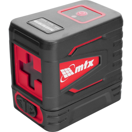 Лазерный уровень MTX 35010, QBC RED Basic SET, 10 м, красный луч, батарейки, резьба 1/4"