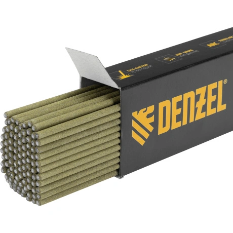 Электроды DENZEL 97506, DER-46 GoldLine, диам. 3 мм, 2,5 кг., ру...