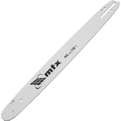 Шина для бензопилы MTX 59817, длина 45 см (18"), шаг 0,325", паз 1,5 мм, 72 звена