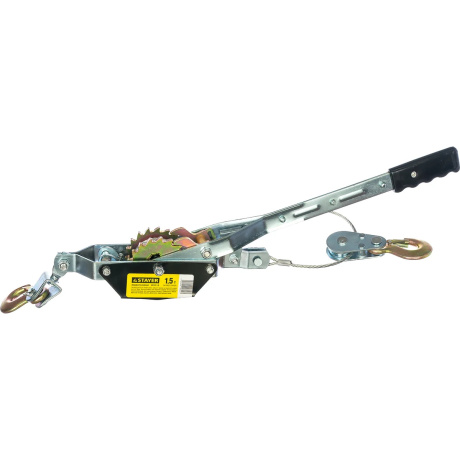 Ручная рычажная лебедка Stayer MAXPull 4310-1.5, 2,4 м, 1,5 т