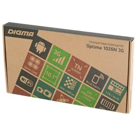 Планшет Digma OPTIMA 1026N 16Gb 3G Black - фото 10