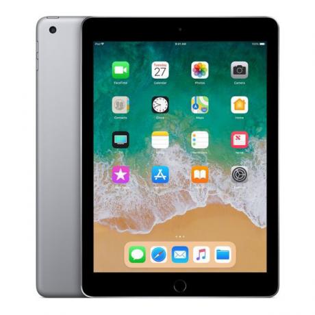 Планшет Apple iPad (2018) 32Gb Wi-Fi + Cellular (MR6N2RU/A) Space Grey - фото 1