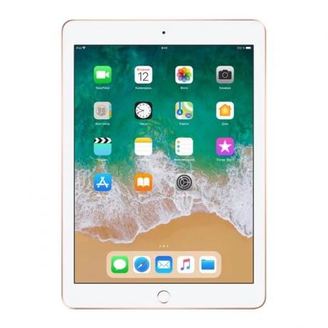 Планшет Apple iPad (2018) 128Gb Wi-Fi (MRJP2RU/A) Gold - фото 2