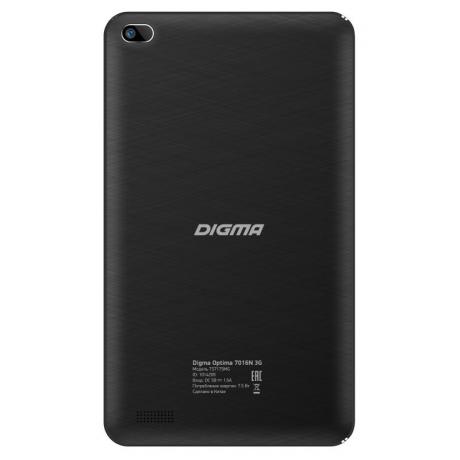 Планшет Digma Optima 7016N 16Gb 3G Black - фото 3