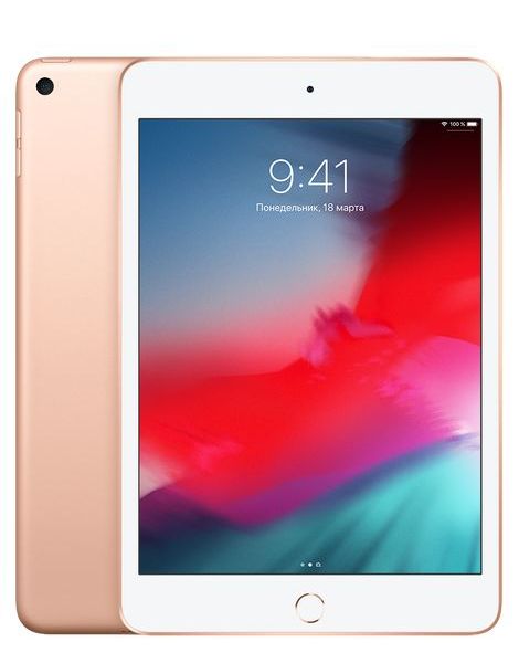 Планшет Apple iPad mini (2019) 256Gb Wi-Fi Gold, размер 256 Гб, цвет золото MUU62RU/A - фото 1