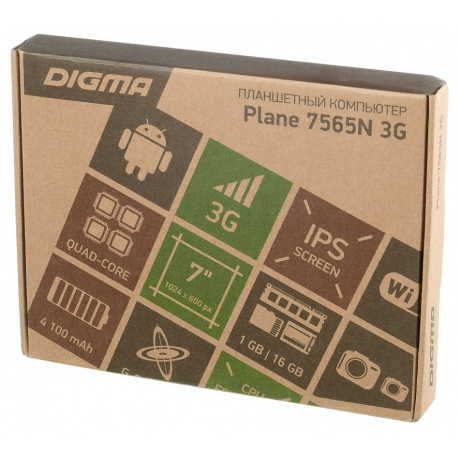 Планшет Digma Plane 7565N 3G Kids theme 3 космос (PS7180PG) - фото 10