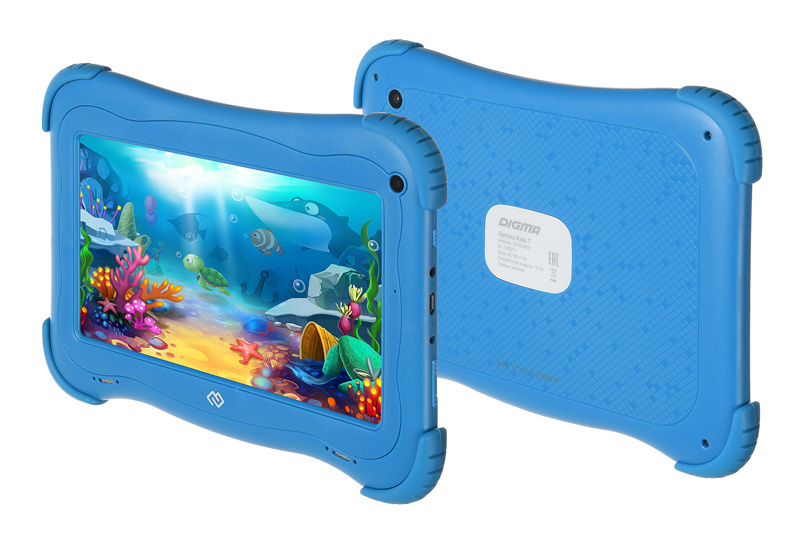 Планшет Digma Optima Kids 7 16Gb голубой (TS7203RW1) цена и фото