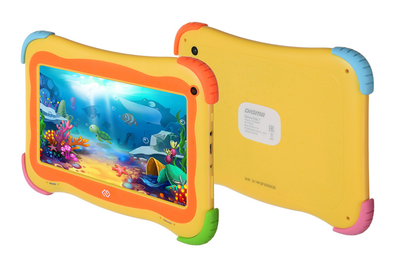 Планшет Digma Optima Kids 7 16Gb разноцветный (TS7203RW2) цена и фото