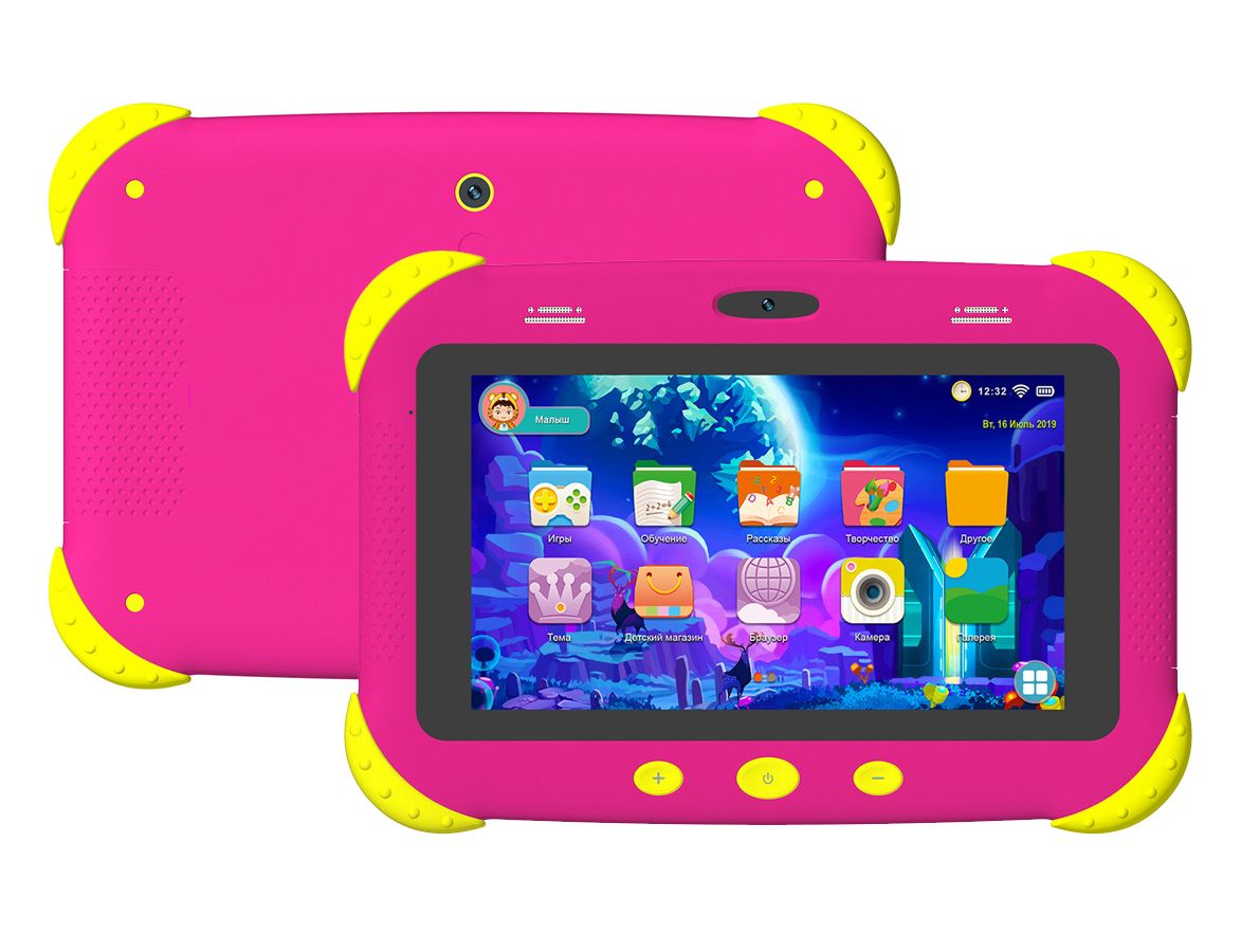 Планшет Digma Citi Kids розовый планшет digma citi kids 10 10 1 32gb blue wi fi 3g bluetooth android cs1232mg